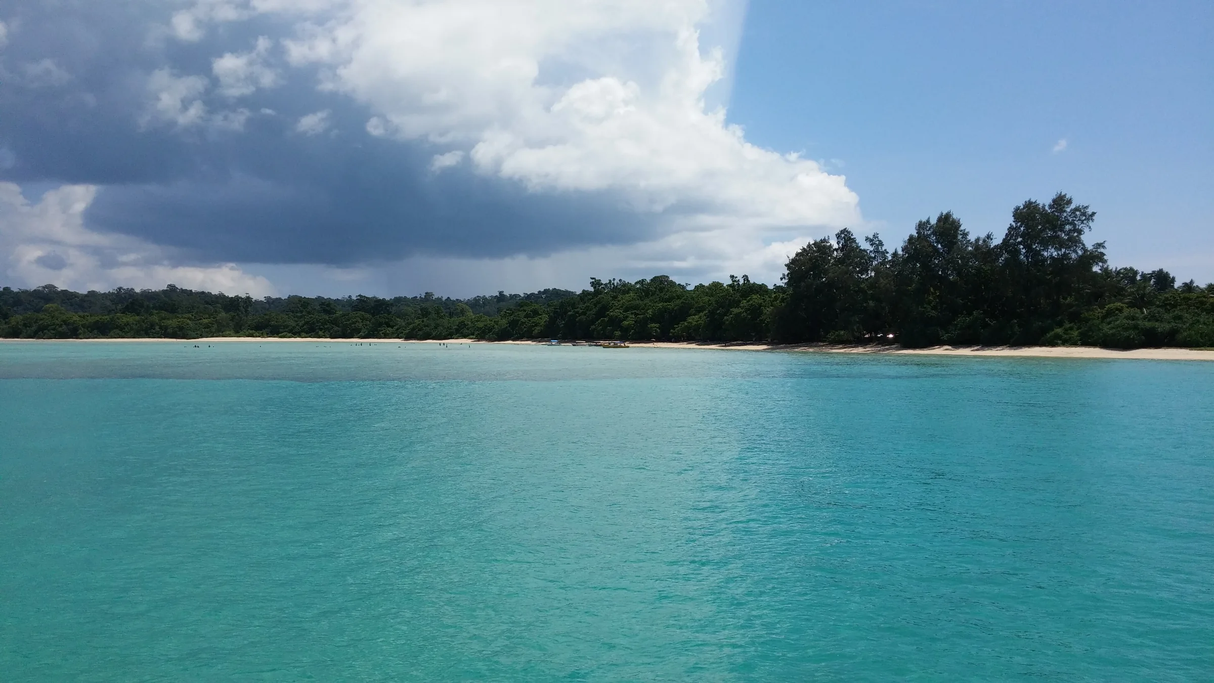 Bharatpur Beach on Shaheed Dweep