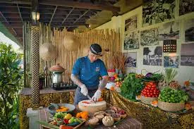Local market visit and Balinese cooking class