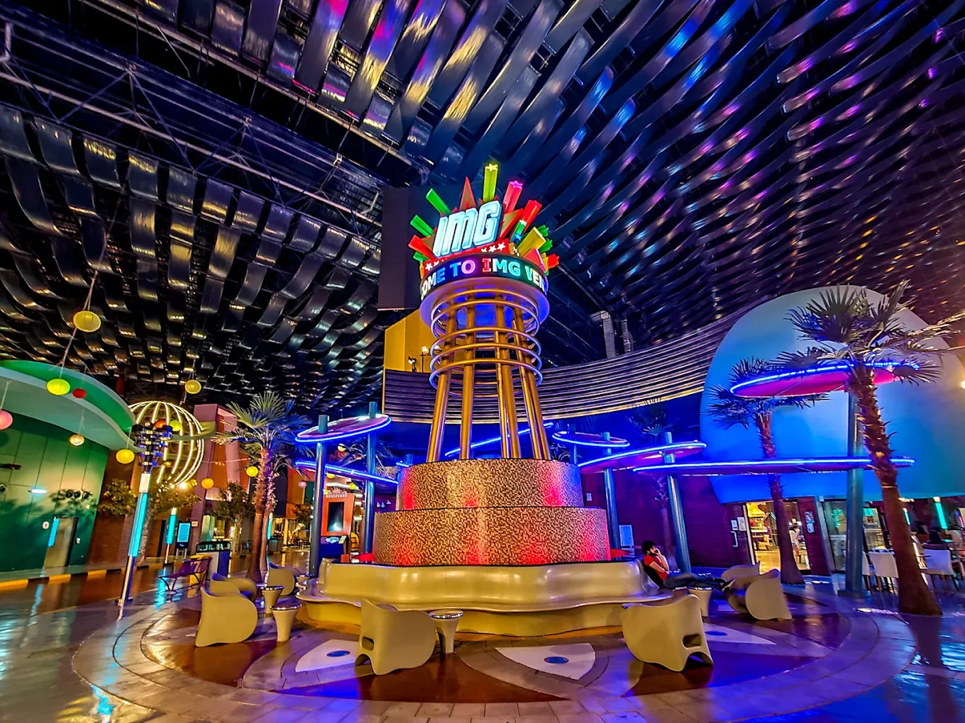 Rides at IMG Worlds of Adventure