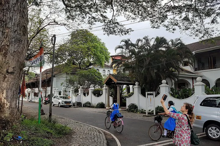 Heritage street in Fort Kochi