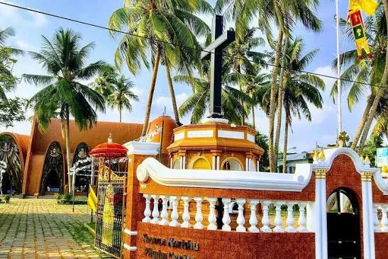 Heritage church precinct in Mattancherry