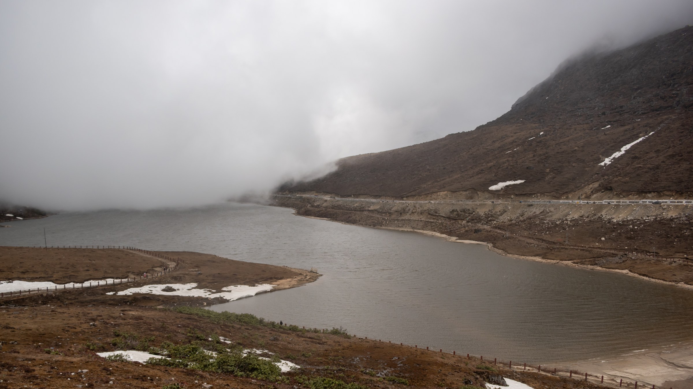 Sela Lake near Sela Pass