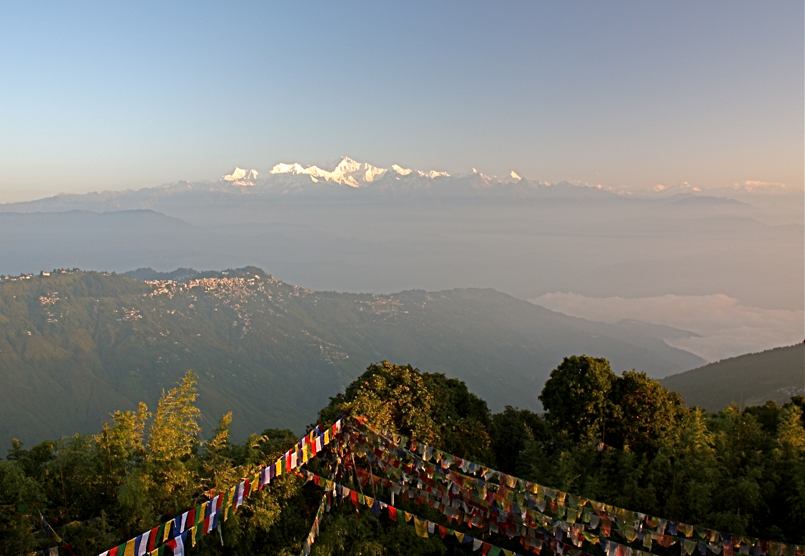 Kanchenjunga view from Tiger Hill, Darjeeling