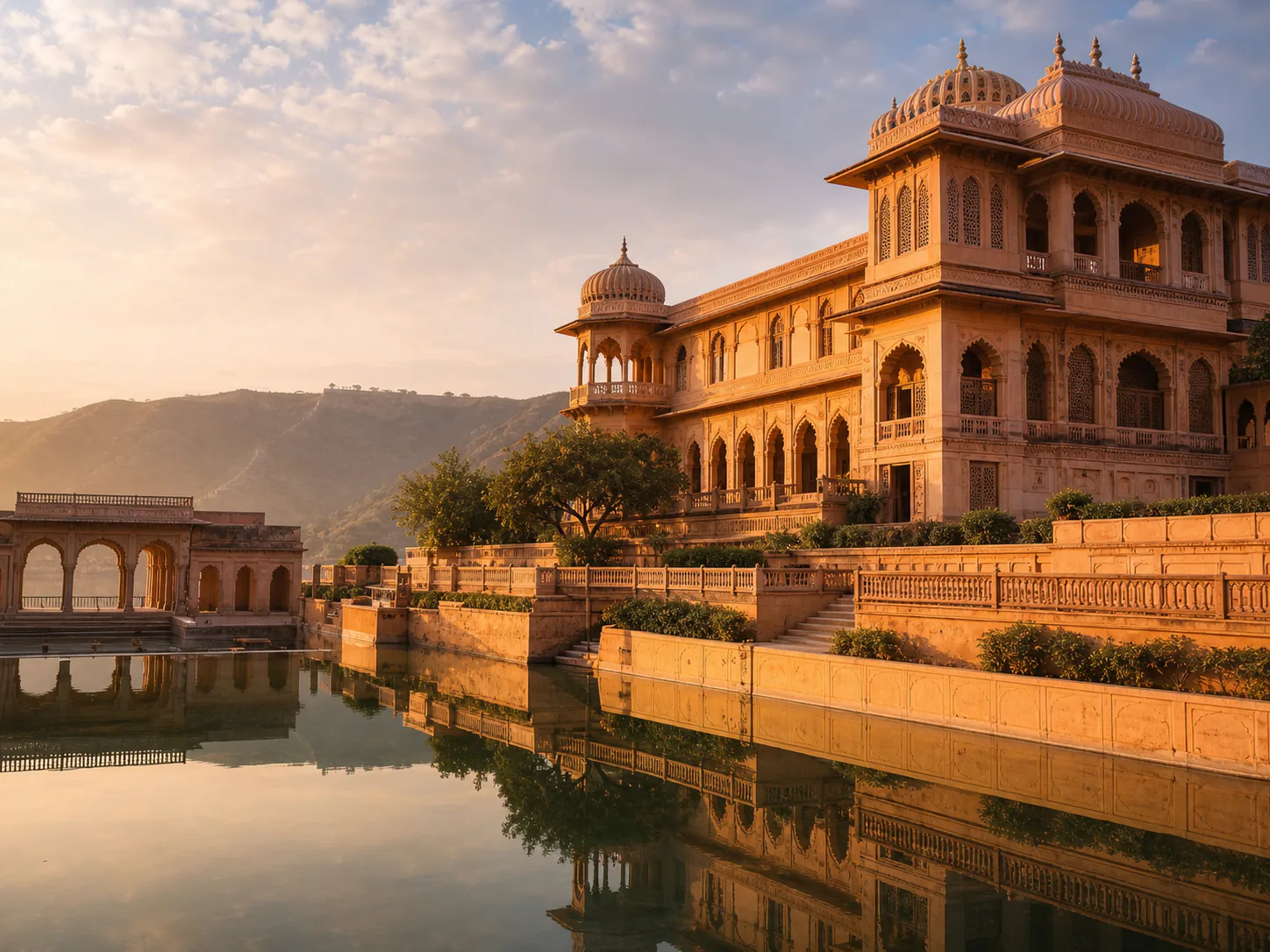 Hawa Mahal facade in Jaipur