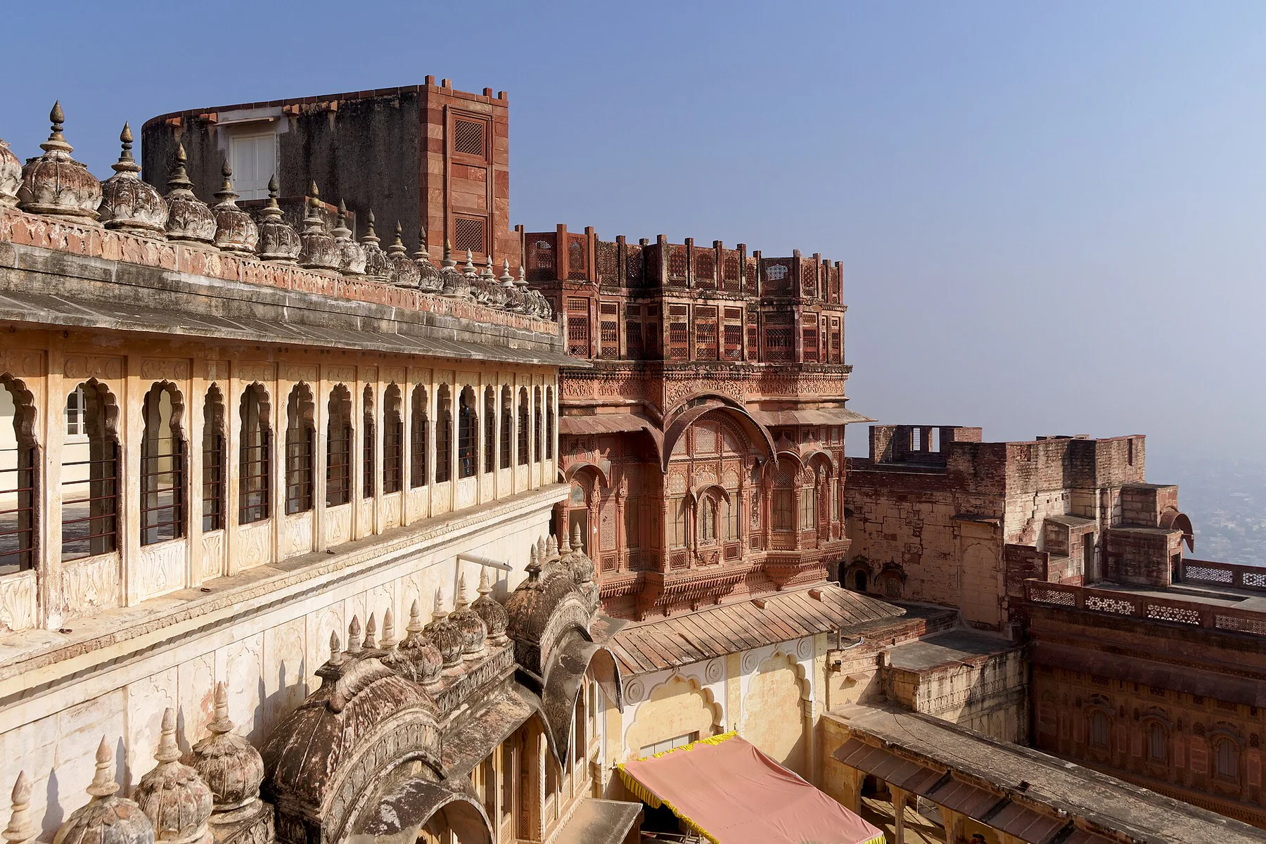 Mehrangarh Fort above Jodhpur