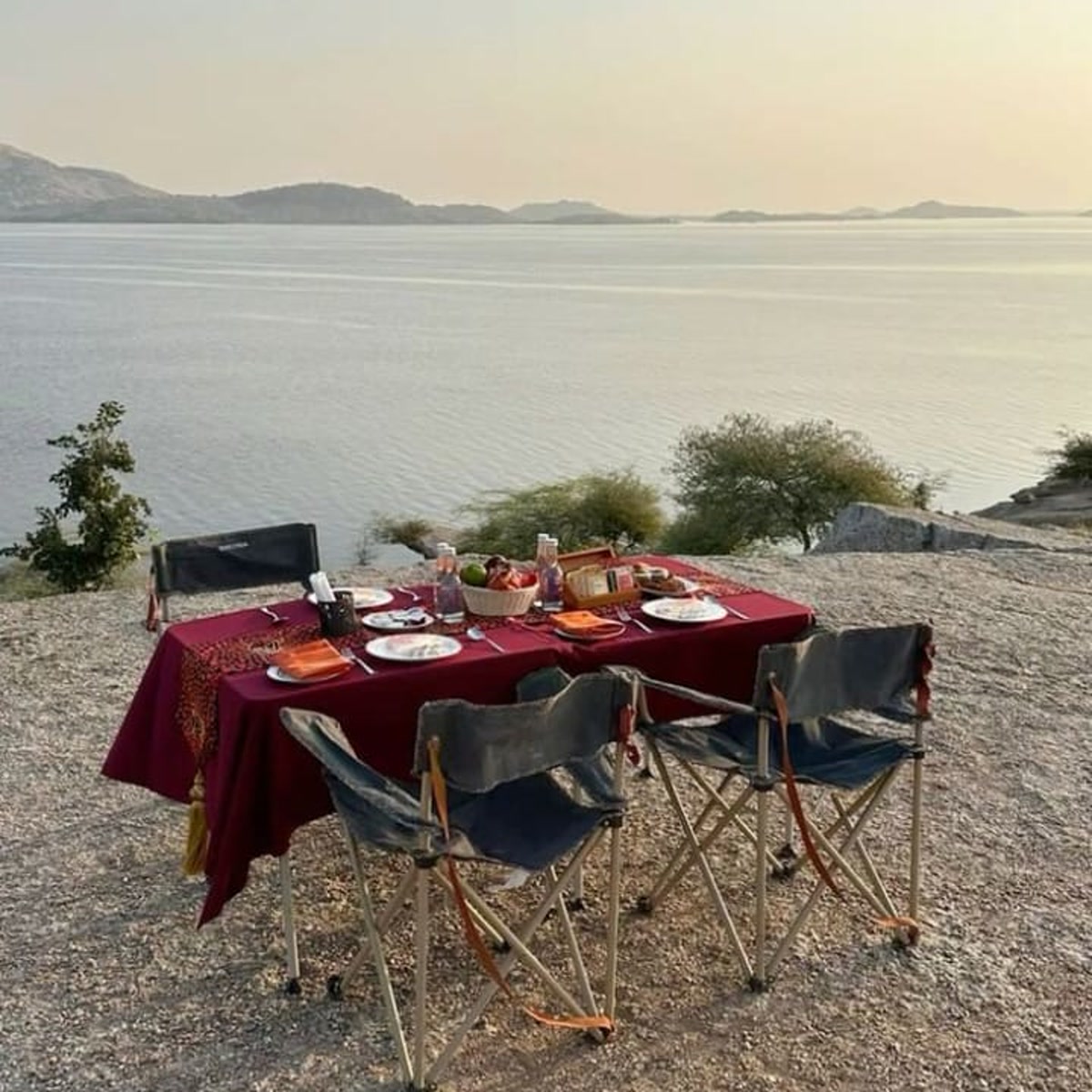 Granite hills of the Jawai leopard landscape