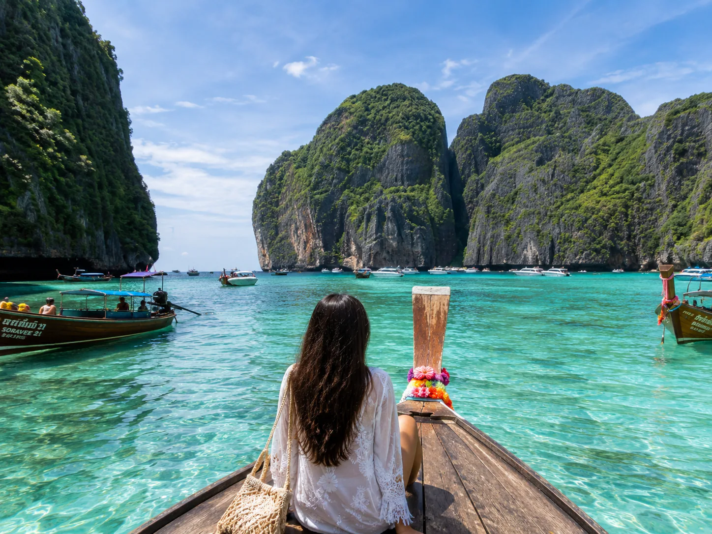 Thailand tropical coast selected for a family holiday