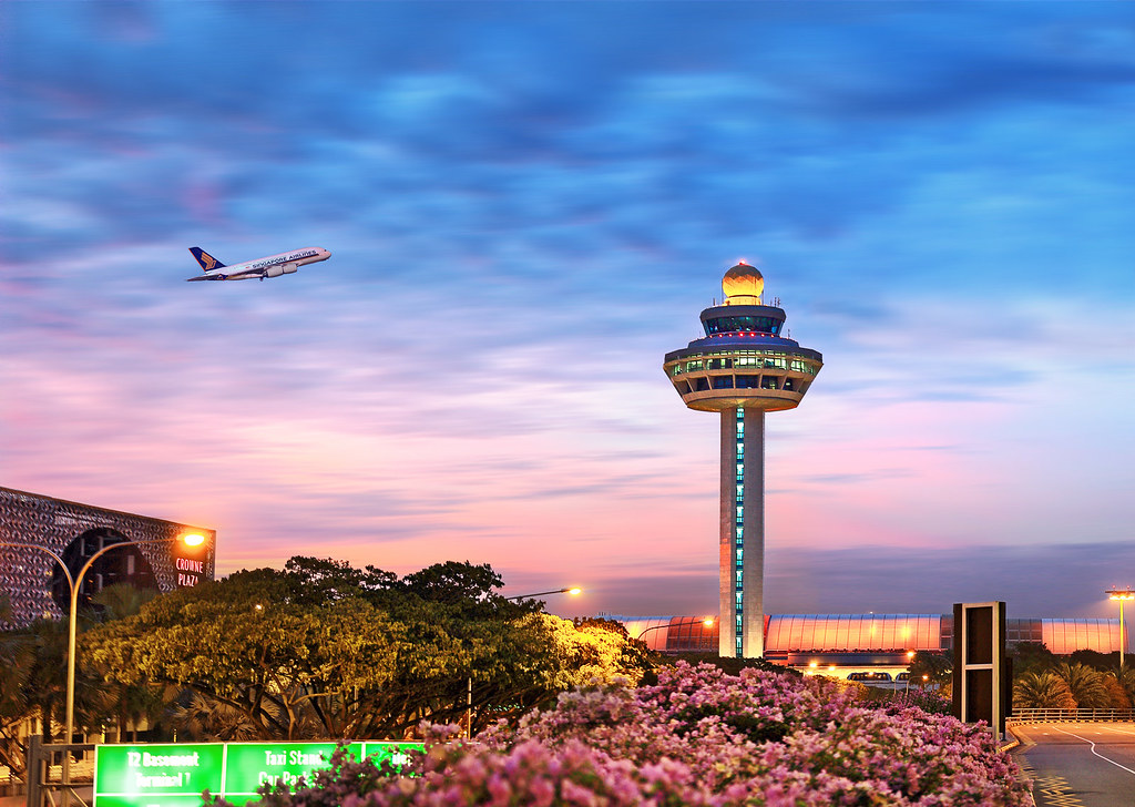Arrival in Singapore